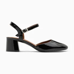 Vanessa Wu Babies A Talon Angelica Noires Vernies