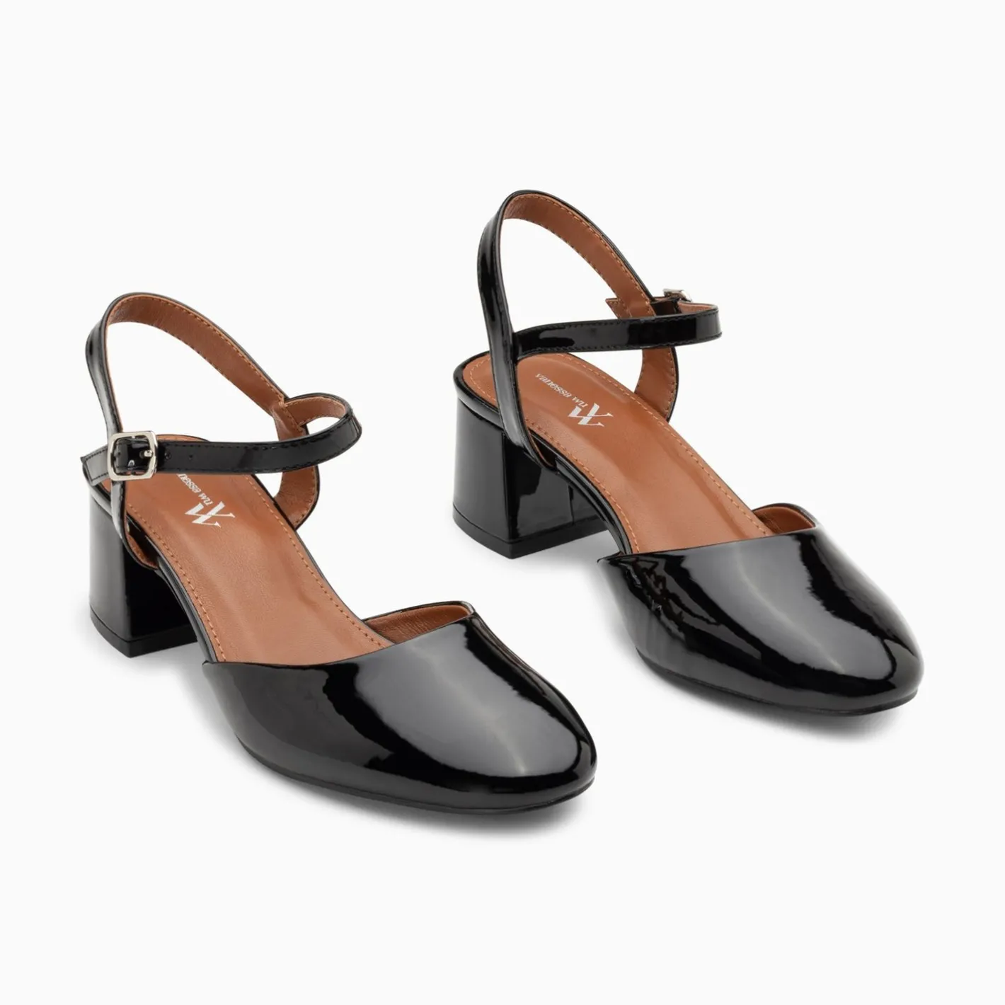 Vanessa Wu Babies A Talon Angelica Noires Vernies