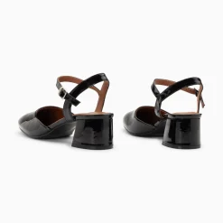 Vanessa Wu Babies A Talon Angelica Noires Vernies