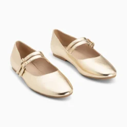 Vanessa Wu Ballerines Luce Or A Doubles Brides Outlet