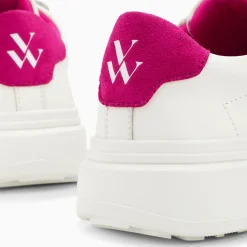 Vanessa Wu Baskets Eclair Fanny Blanc Et Fuchsia A Scratchs Best
