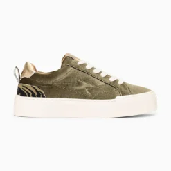 Vanessa Wu Baskets Eclair Jessie Kaki A Lacets Hot