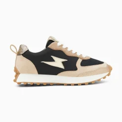 Vanessa Wu Baskets Eclair Kezia Noires A Semelle Running