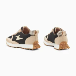 Vanessa Wu Baskets Eclair Kezia Noires A Semelle Running