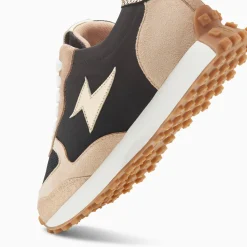 Vanessa Wu Baskets Eclair Kezia Noires A Semelle Running