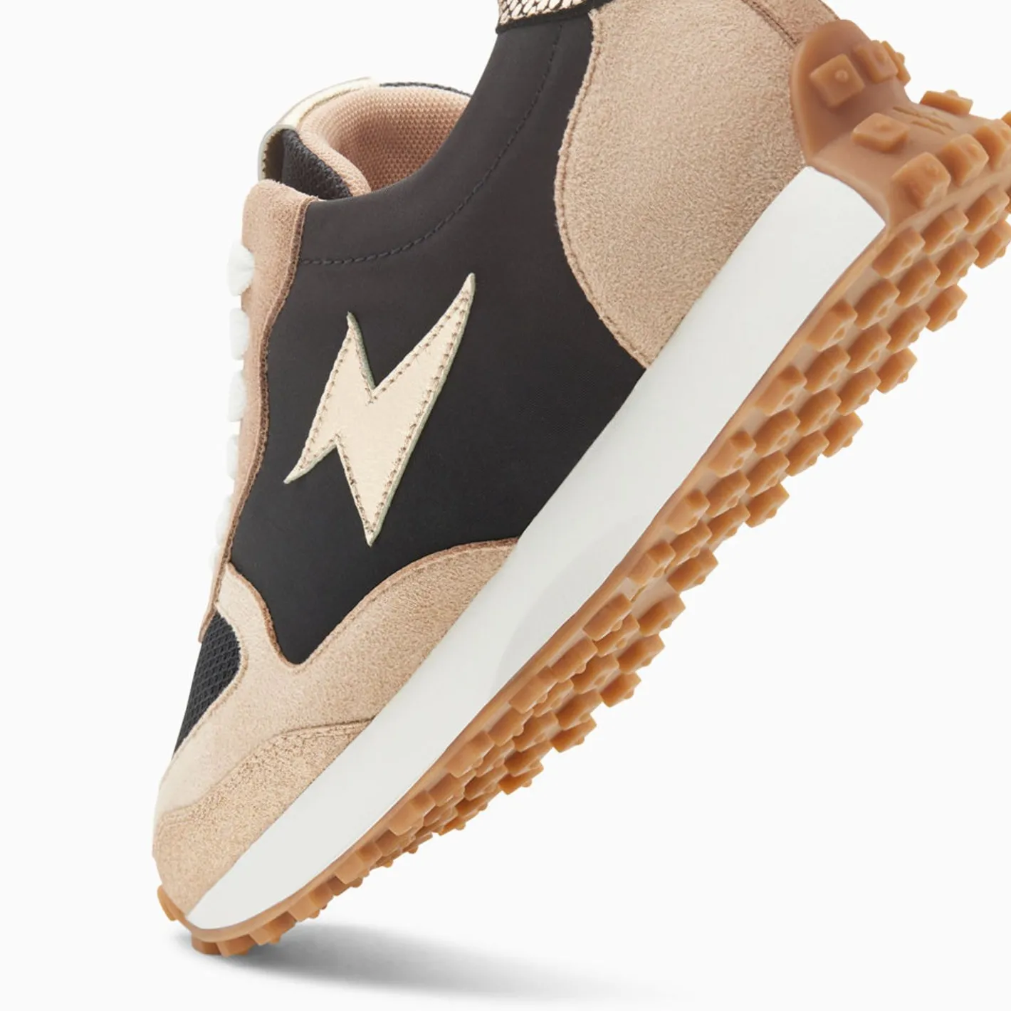 Vanessa Wu Baskets Eclair Kezia Noires A Semelle Running