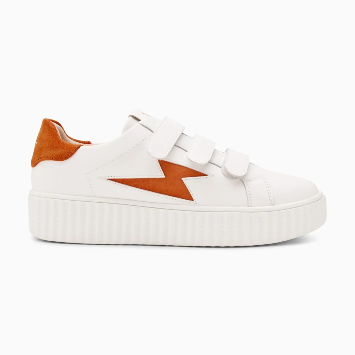 Vanessa Wu Baskets Eclair Kim Blanc Et Orange A Scratchs Online