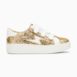 Vanessa Wu Baskets Eclair Marielle A Paillettes Or