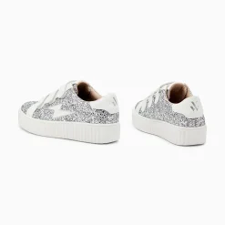 Vanessa Wu Baskets Eclair Marielle A Paillettes Argent Sale
