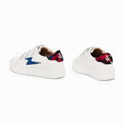 Vanessa Wu Baskets Eclair Susan Blanc Et Bleu A Scratchs Sale
