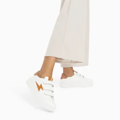 Vanessa Wu Baskets Eclair Susan Blanc Et Ocre A Scratchs Clearance