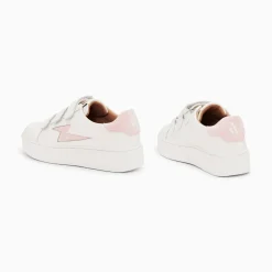 Vanessa Wu Baskets Eclair Vicky Blanc Et Rose A Scratchs Online