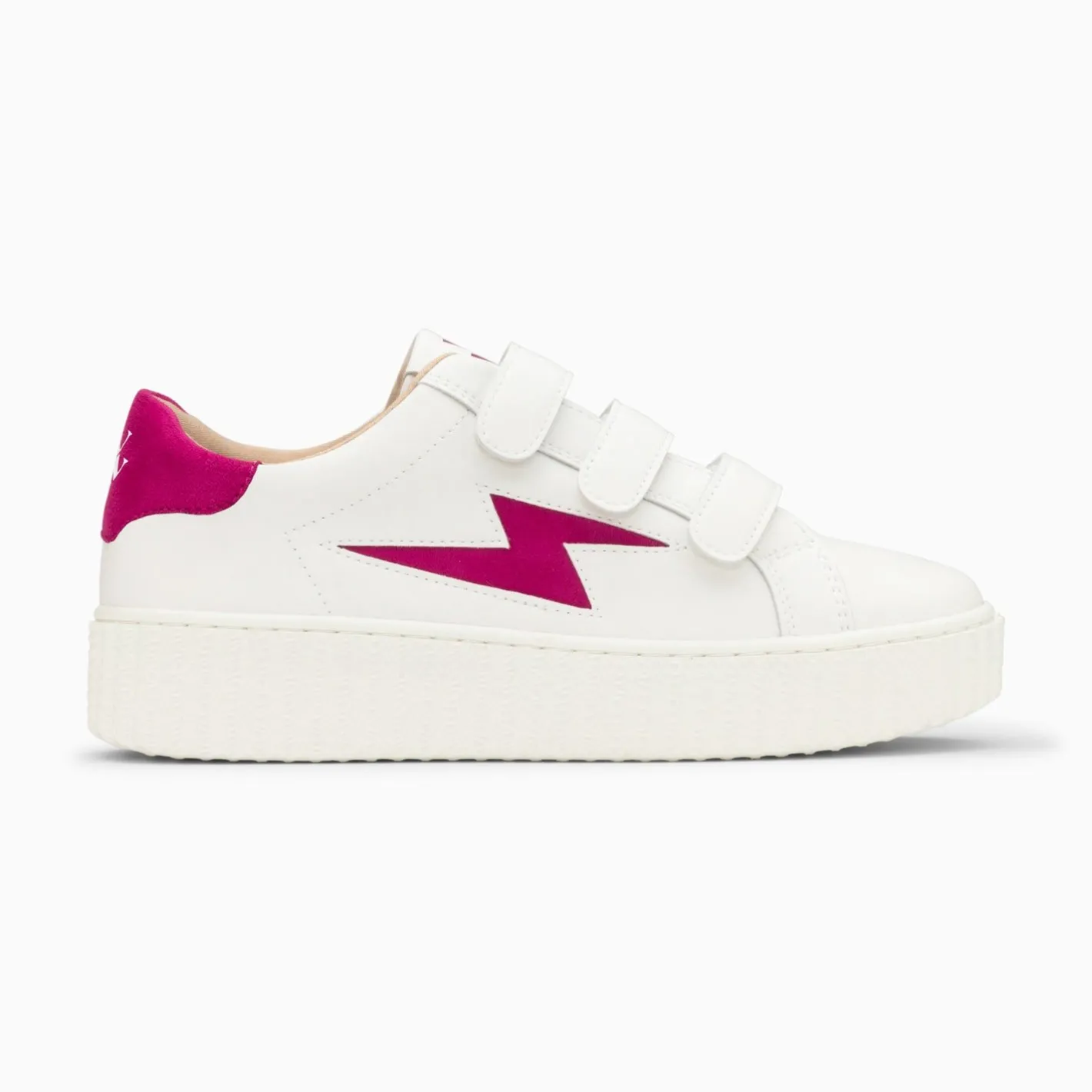 Vanessa Wu Baskets Eclair Vicky Blanc Et Fuchsia A Scratchs Best