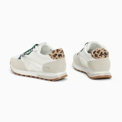 Vanessa Wu Baskets Jade Argent Et Vert A Semelle Running New