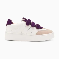 Vanessa Wu Baskets Marie Blanc Et Violet A Scratchs