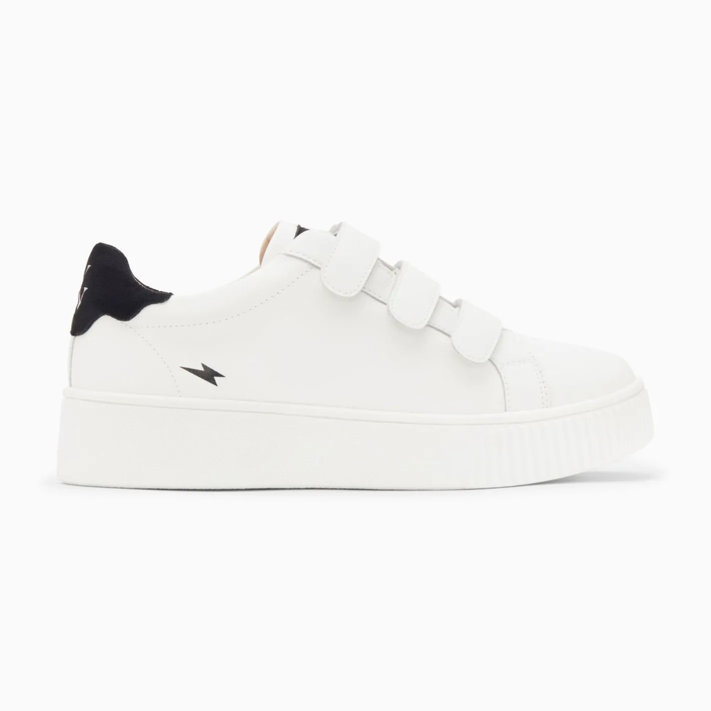 Vanessa Wu Baskets Mini Eclair Solange Blanc Et Noir A Scratchs Online
