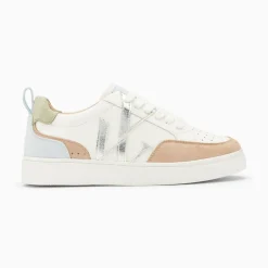 Vanessa Wu Baskets Monogramme Joyce Pastel Et Argent Discount