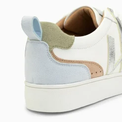 Vanessa Wu Baskets Monogramme Joyce Pastel Et Argent Discount