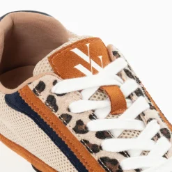 Vanessa Wu Baskets Pekka Bleu Nuit Et Beige A Semelle Running Sale