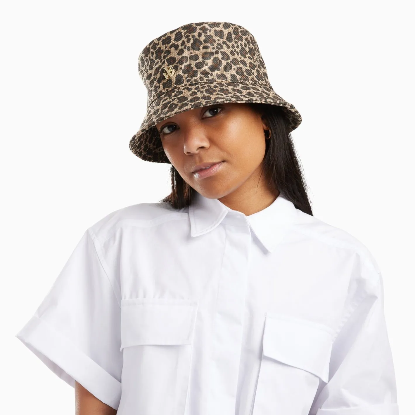 Vanessa Wu Bob June Leopard Discount