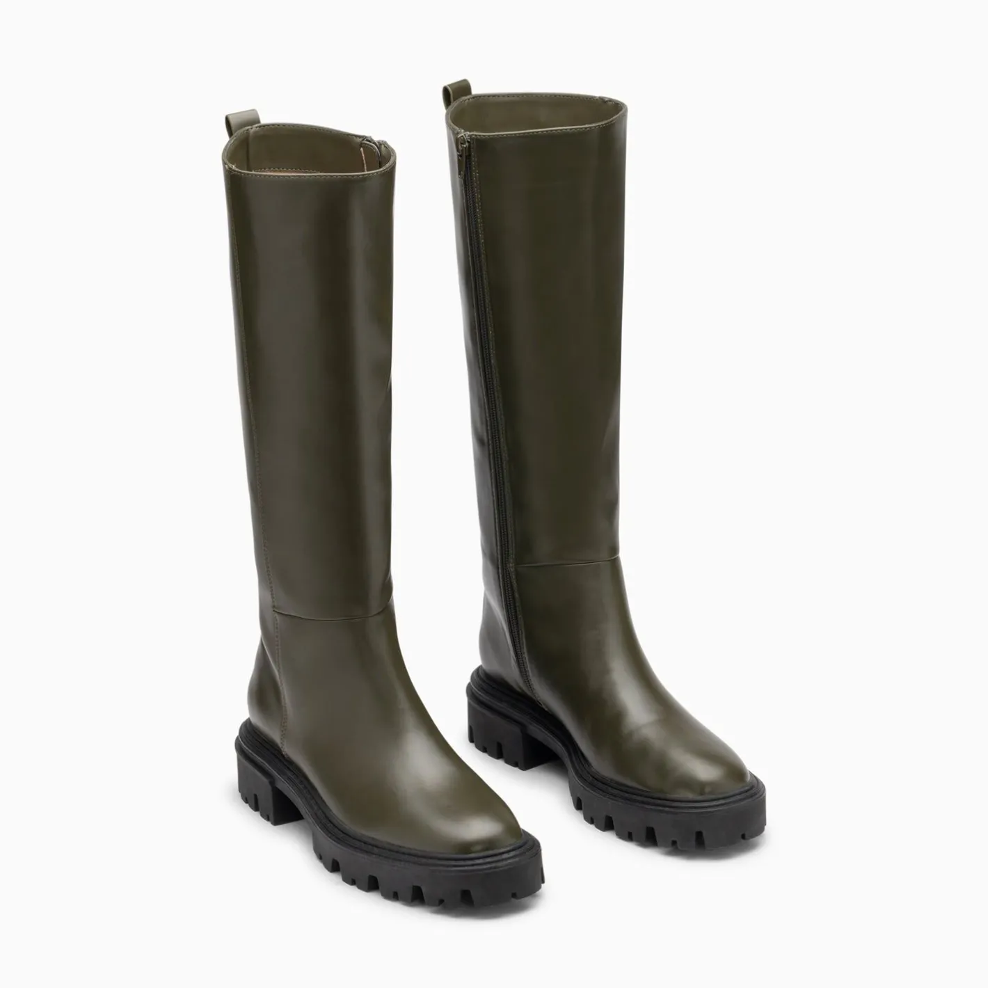 Vanessa Wu Bottes De Pluie Alysha Kaki New