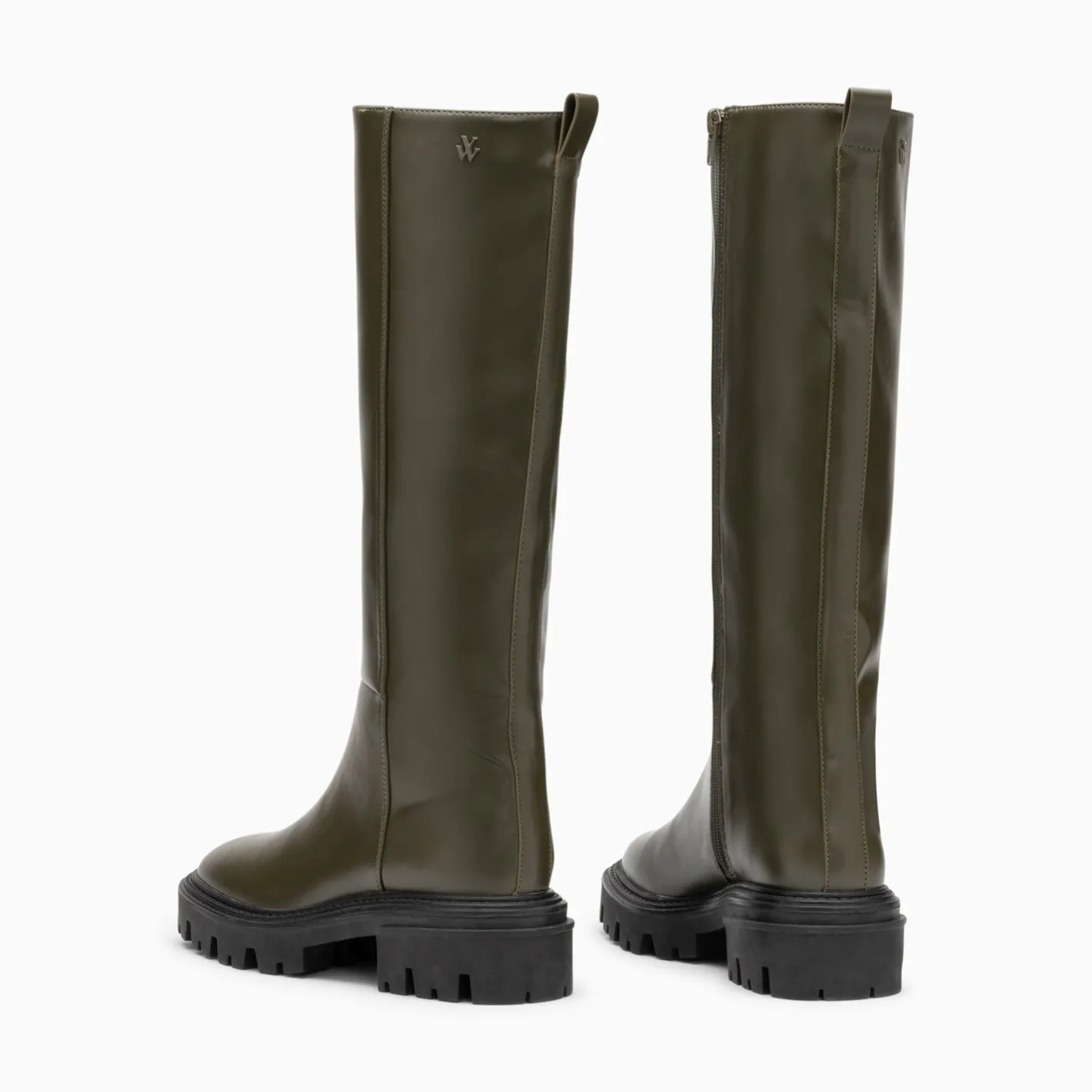 Vanessa Wu Bottes De Pluie Alysha Kaki New