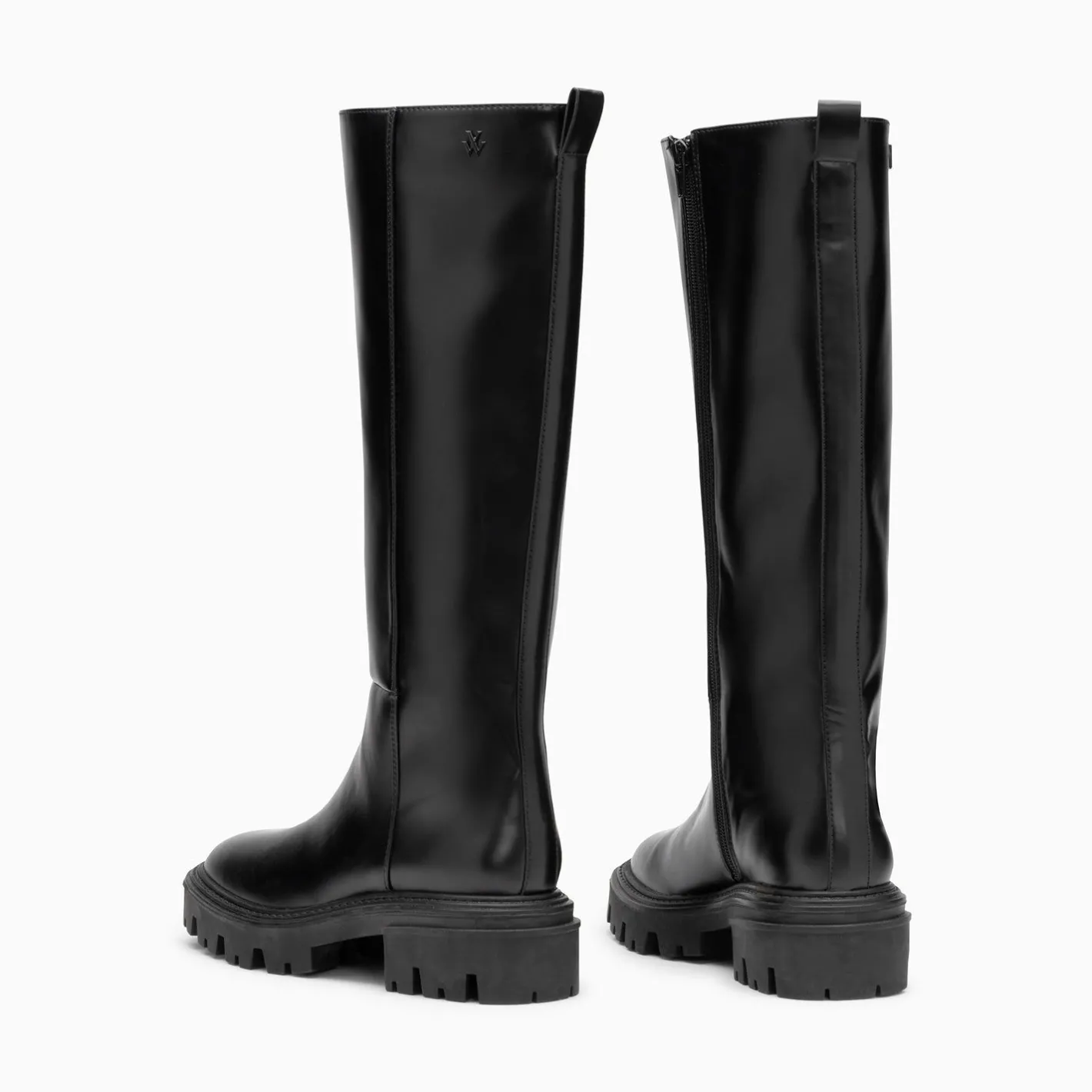 Vanessa Wu Bottes De Pluie Alysha Noires Discount