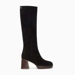 Vanessa Wu Bottes Nia Noires A Talon Bois New