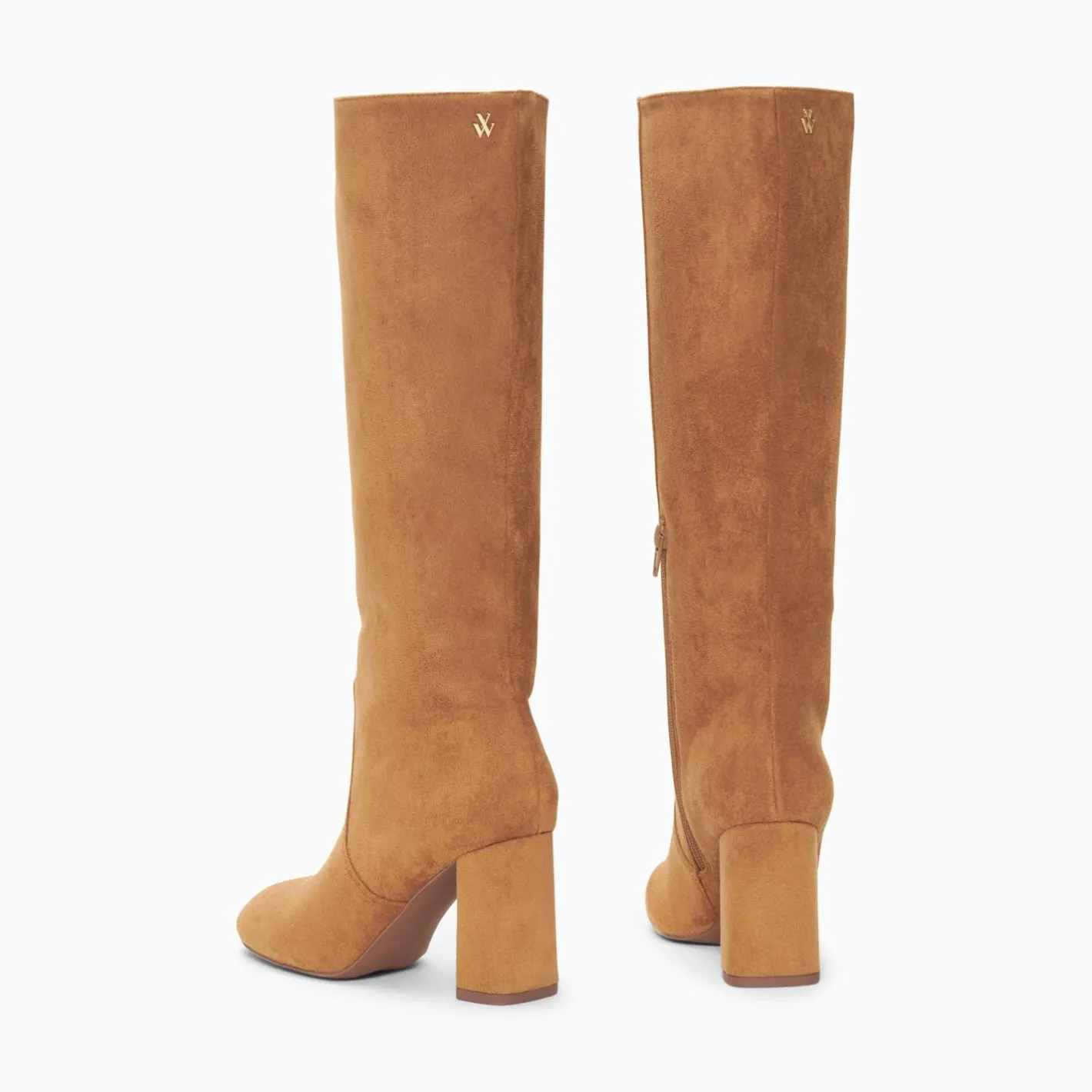 Vanessa Wu Bottes Olivia Camel A Talon Discount