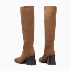 Vanessa Wu Bottes Rita Camel A Talon Trapeze Discount