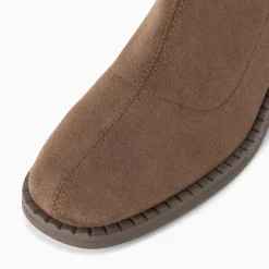 Vanessa Wu Bottines Chaussettes Bobby Taupe Clearance