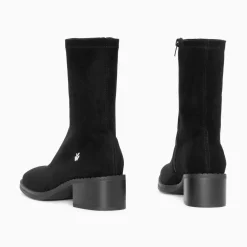Vanessa Wu Bottines Chaussettes Bobby Noires New