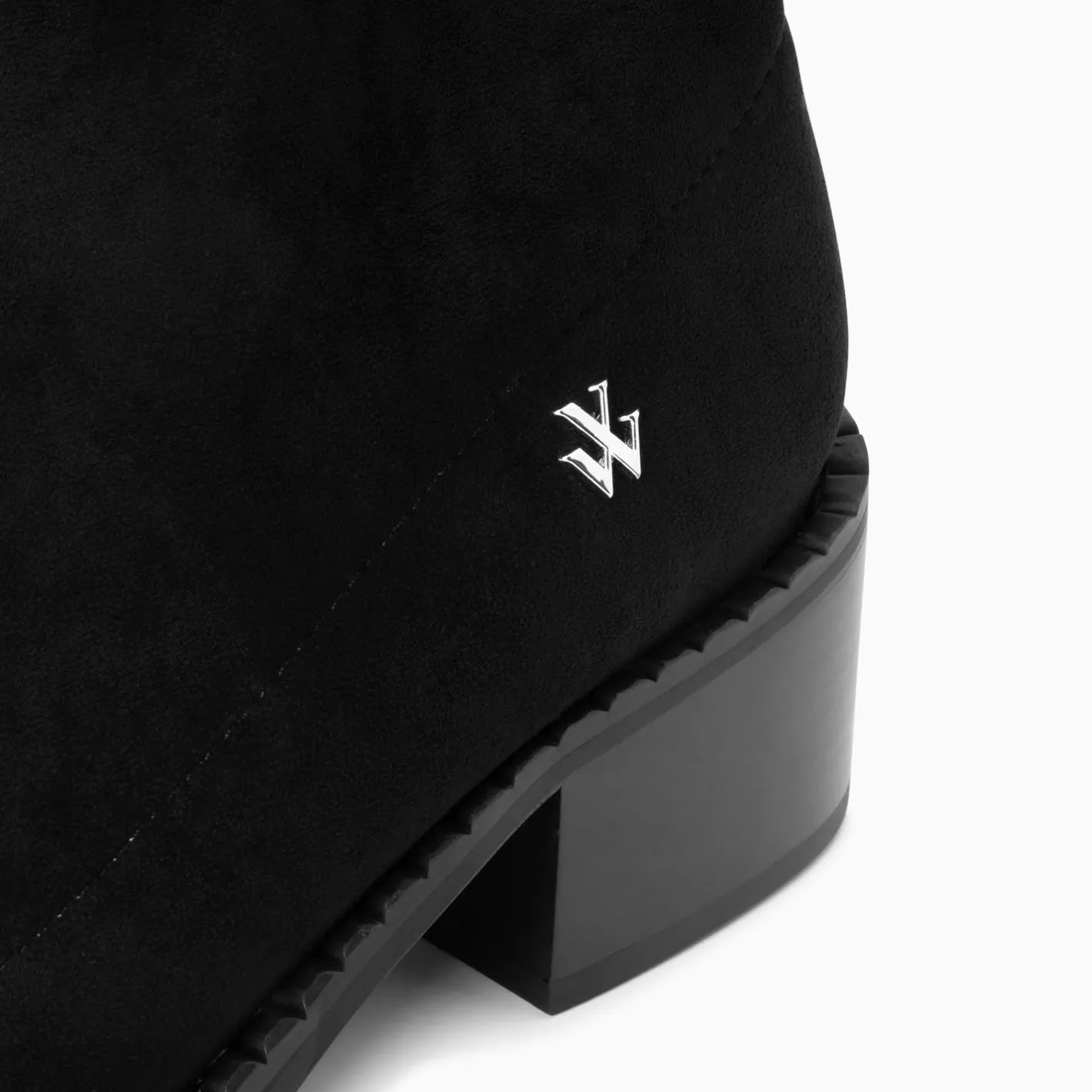 Vanessa Wu Bottines Chaussettes Bobby Noires New