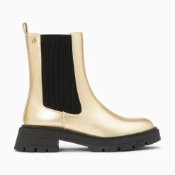 Vanessa Wu Bottines Chelsea Phoebe Or A Semelle Oversize Sale