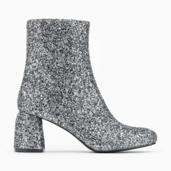 Vanessa Wu Bottines Pailletees Londres Argent A Talon Online