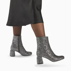 Vanessa Wu Bottines Pailletees Londres Argent A Talon Online