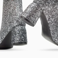 Vanessa Wu Bottines Pailletees Londres Argent A Talon Online