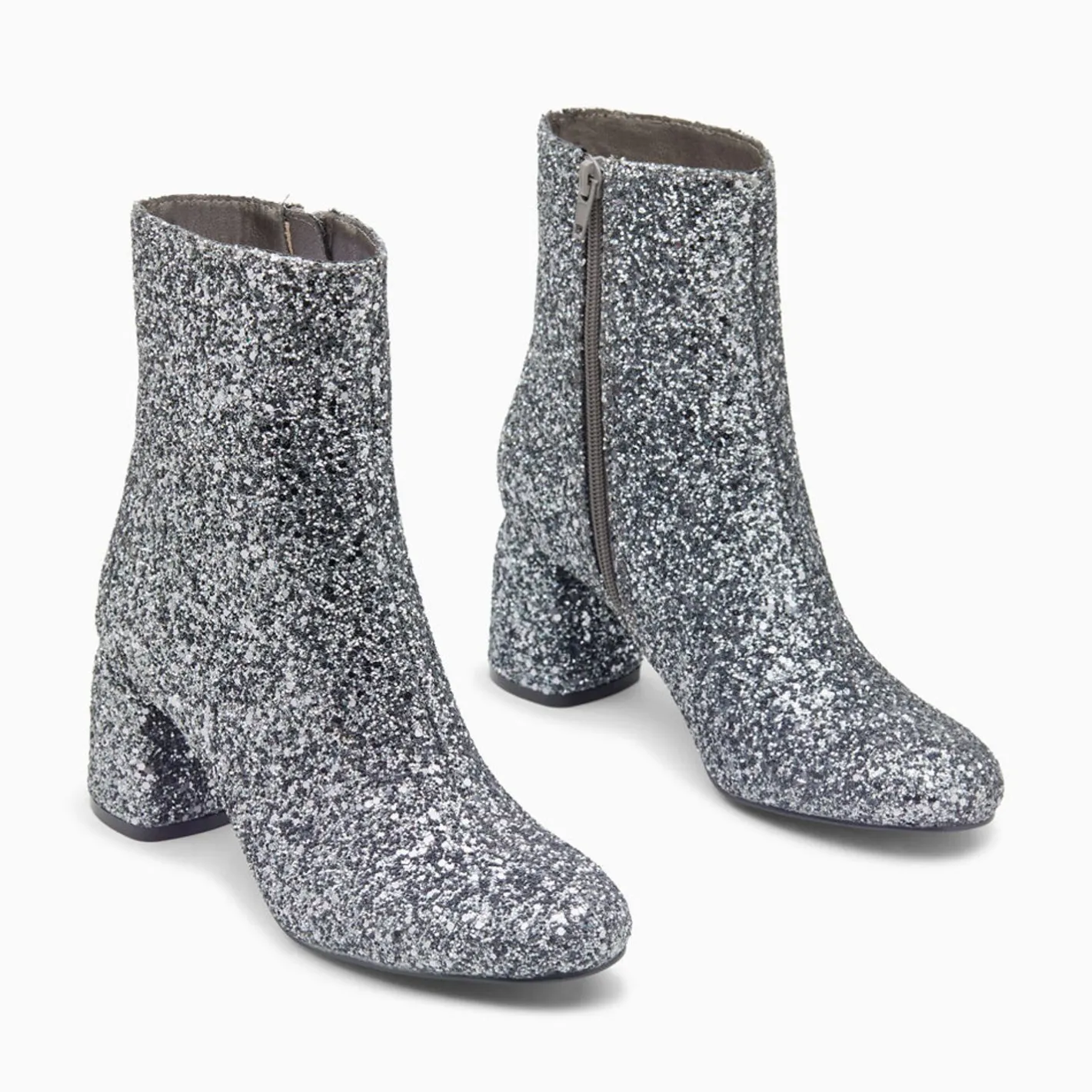 Vanessa Wu Bottines Pailletees Londres Argent A Talon Online