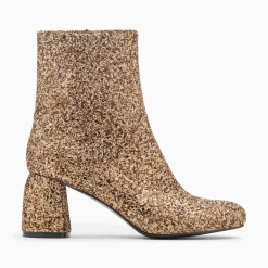 Vanessa Wu Bottines Pailletees Londres Bronze A Talon Best