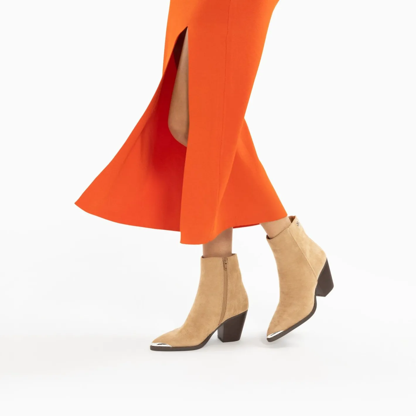 Vanessa Wu Bottines Santiags Jenn Beiges A Talon Clearance