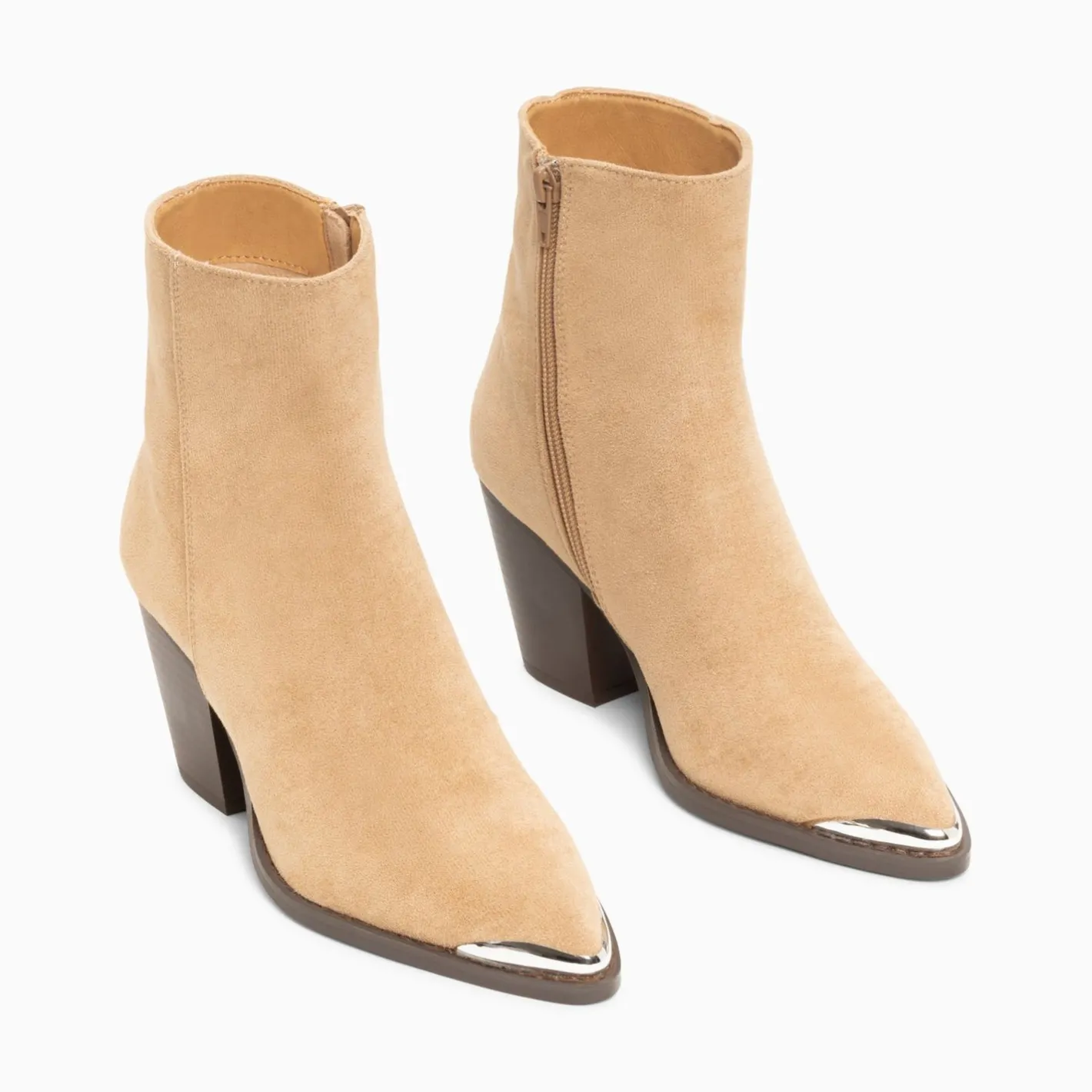 Vanessa Wu Bottines Santiags Jenn Beiges A Talon Clearance