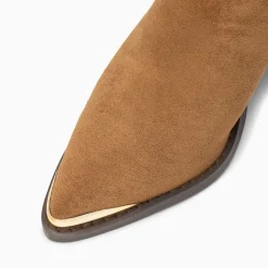 Vanessa Wu Bottines Santiags Jenn Camel A Talon Best