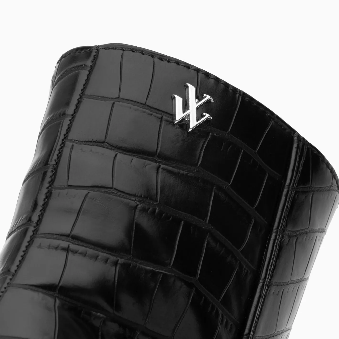 Vanessa Wu Bottines Santiags Jenn Noir Croco A Talon Online