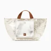Vanessa Wu Cabas Roxanna Argent Imprime Zebre A Pochette Hot