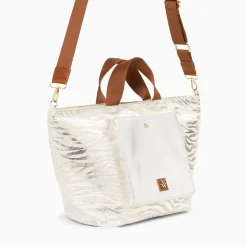 Vanessa Wu Cabas Roxanna Argent Imprime Zebre A Pochette Hot