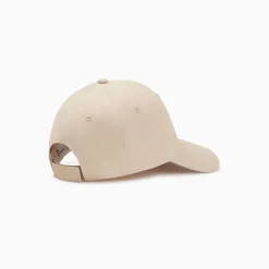 Vanessa Wu Casquette Clem Beige A Monogramme Brode Sale
