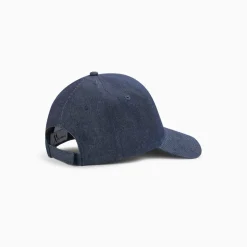 Vanessa Wu Casquette Clem Denim A Monogramme Brode Hot