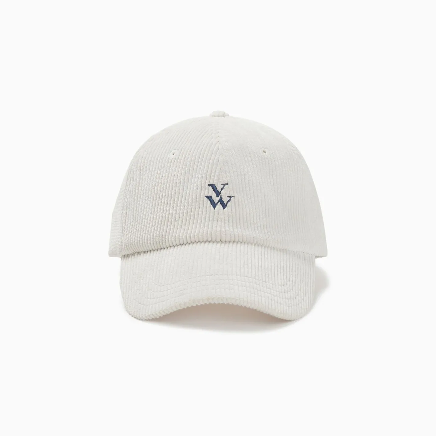 Vanessa Wu Casquette Jess Ivoire En Velours Cotele Hot