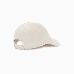 Vanessa Wu Casquette Jess Ivoire En Velours Cotele Hot