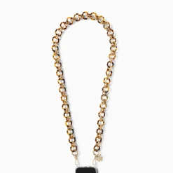 Vanessa Wu Chaine De Telephone Gina Ecaille De Tortue Outlet